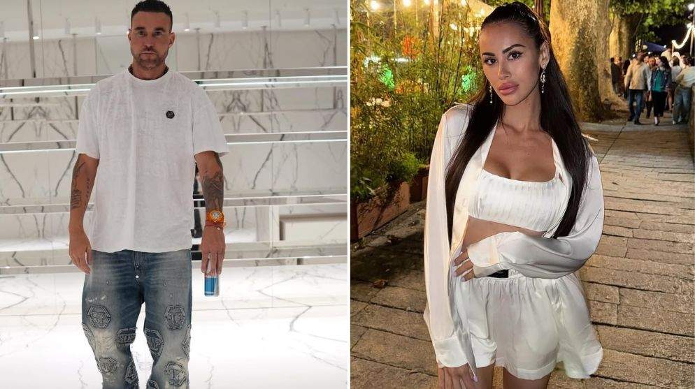 Colaj foto cu Philipp Plein și Lucia Bartoli