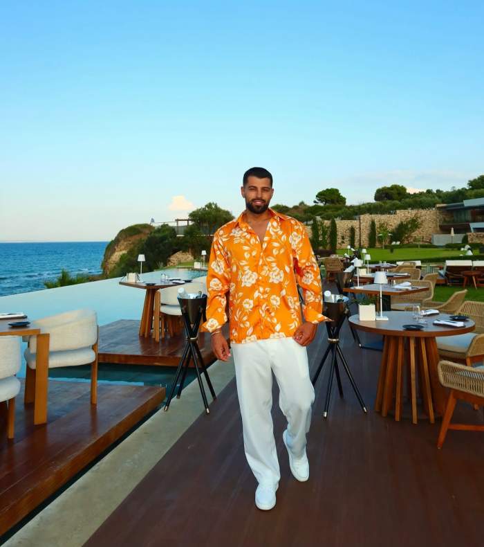 Teo Costache în vacanță