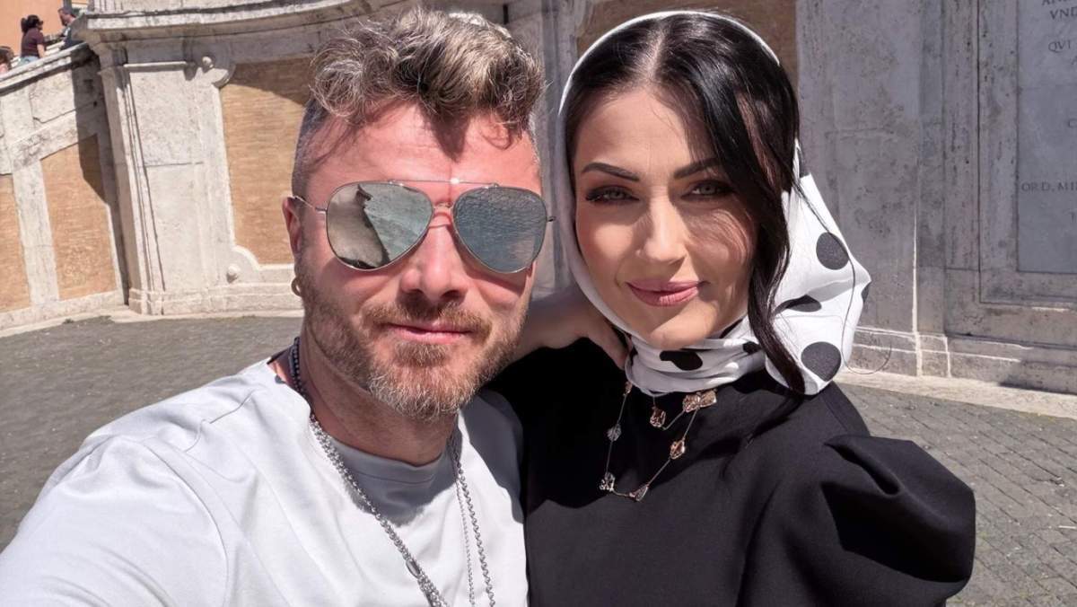 Gabriela Cristea și Tavi Clonda, în Italia