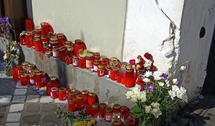 Locul accidentului din Brașov