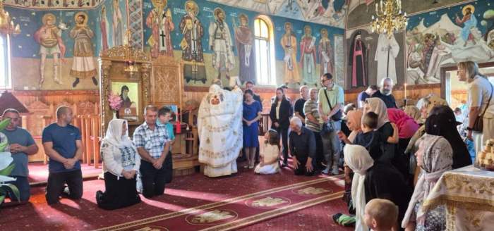 Nicușor Dan și Mirabela Grădinaru, la Mănăstirea Dejani