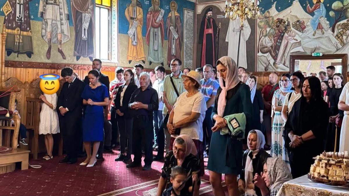 Nicușor Dan și Mirabela Grădinaru, la Mănăstirea Dejani