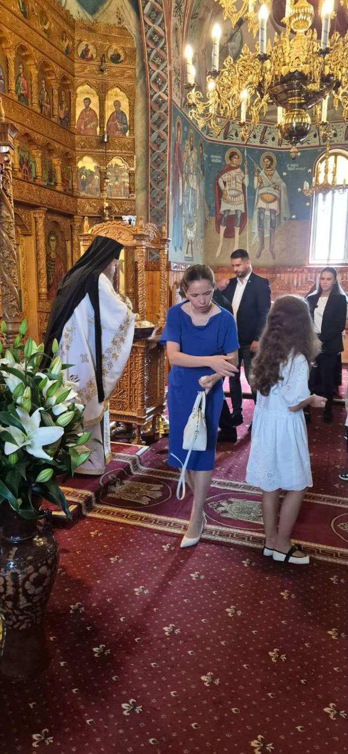 Mirabela Grădinaru, la Mănăstirea Dejani