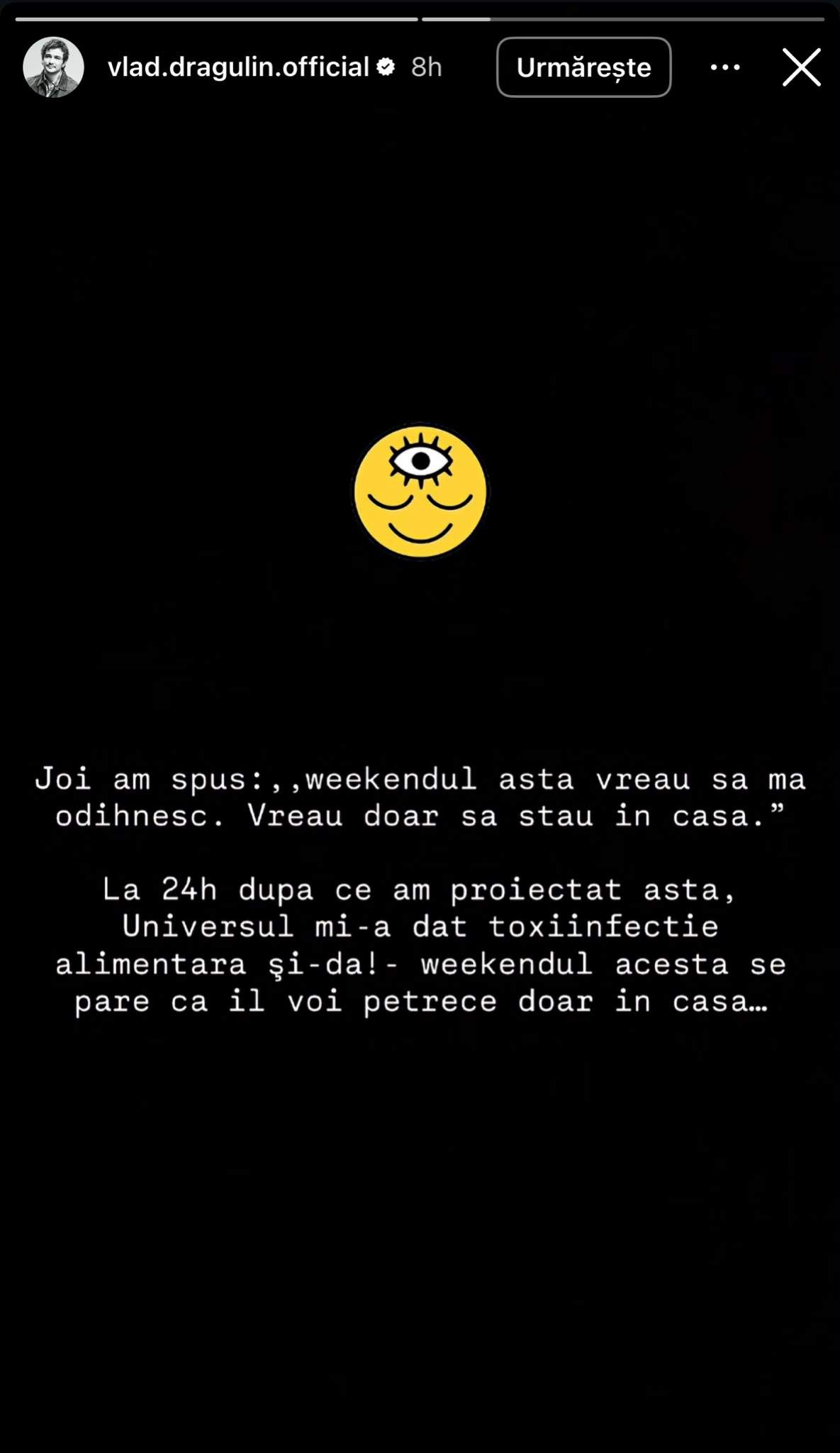 Mesajul lui Vlad Drăgulin