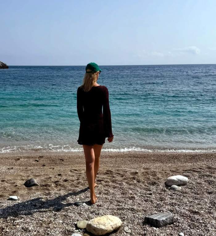 Teodora Tompea în vacanță