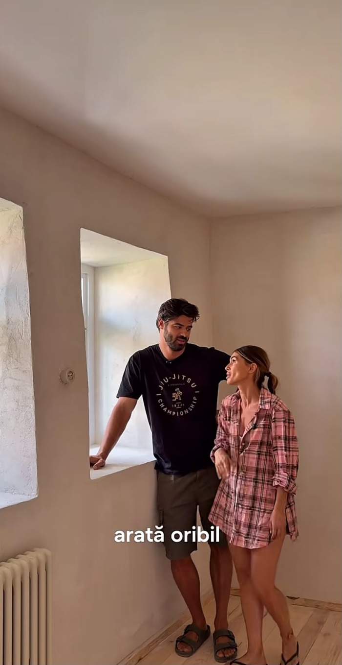 Cum arată casa pe care Sânziana Negru și Ștefan Floroaica o construiesc în Republica Moldova. Cât mai au de lucru la ea / GALERIE FOTO