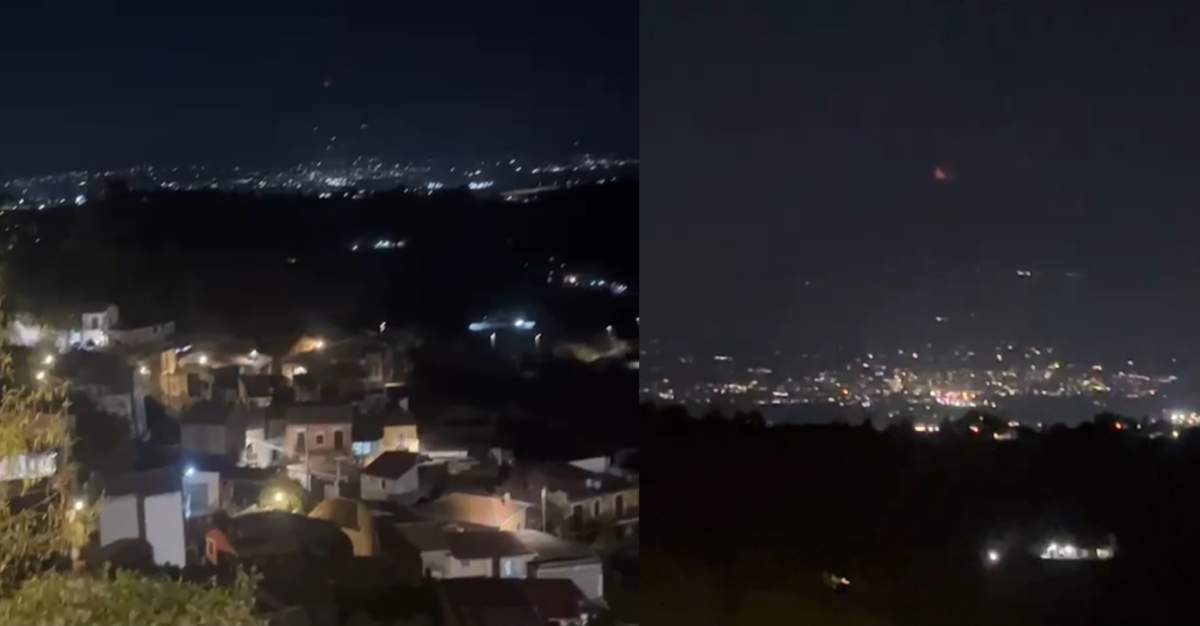 Colaj cu vulcanul Etna