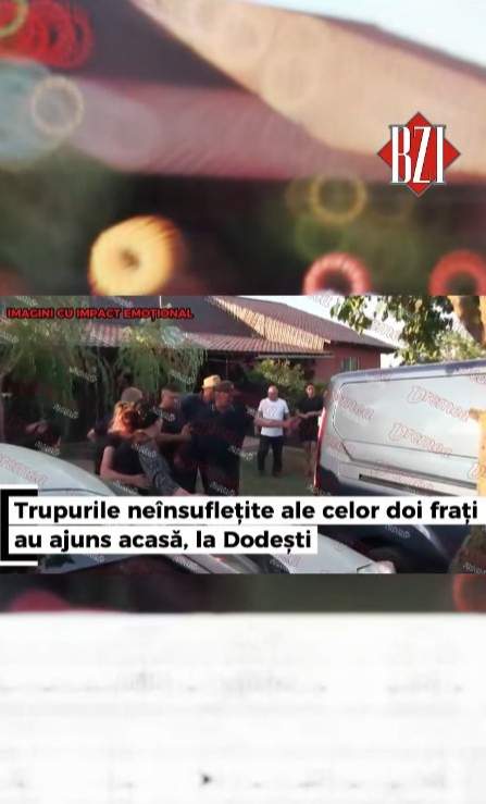 Trupurile neînsuflețite ale celor doi frați morți în Olimp au fost duse acasă, în Vaslui. Vlad și Ionuț au murit înecați