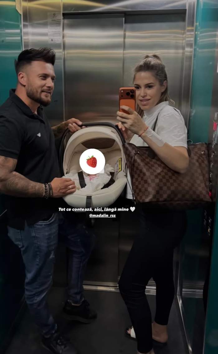 simona butura cu sotul si fiica lor