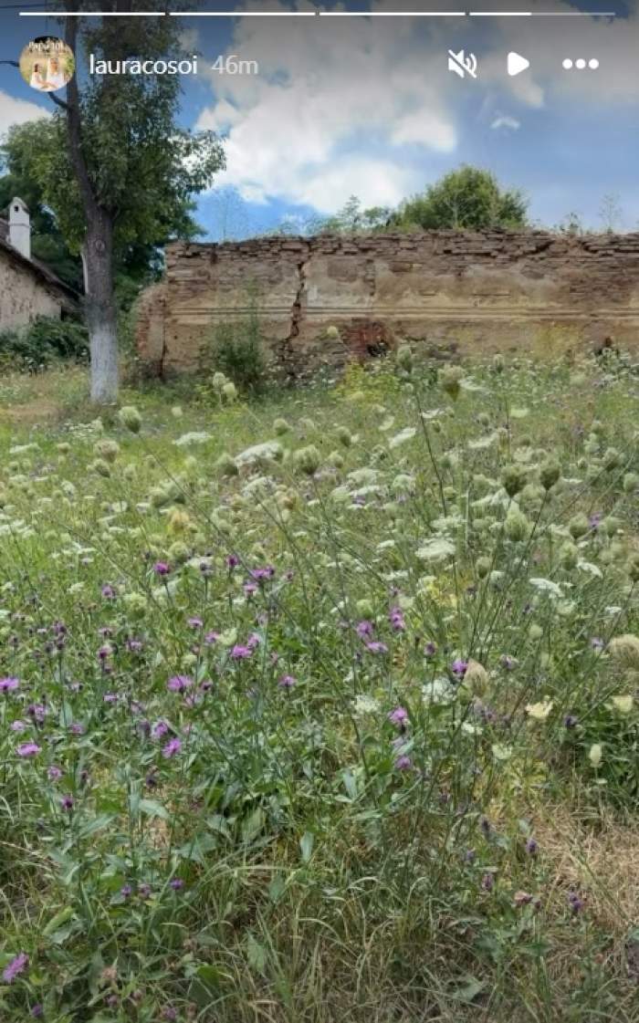 Laura Cosoi a ajuns în Maramureș pentru a pregăti botezul fiicei sale, Nina. Micuța urmează să fie creștinată în același loc ca surorile ei