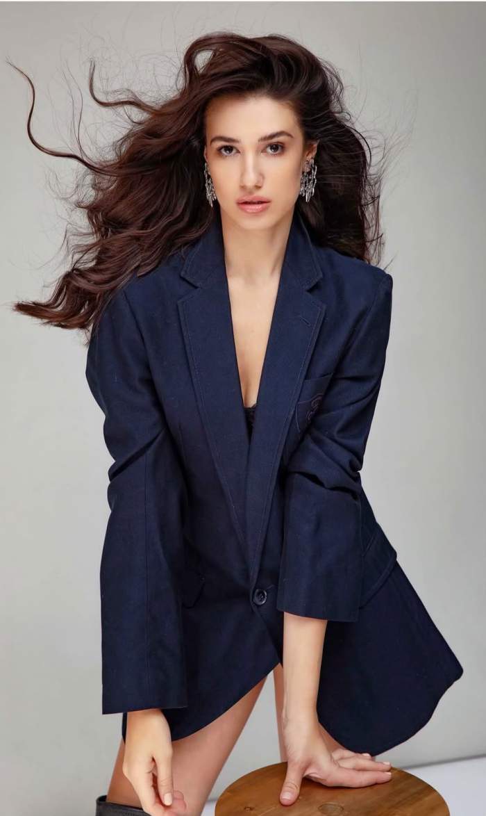 Mădălina Bellariu, la un shooting