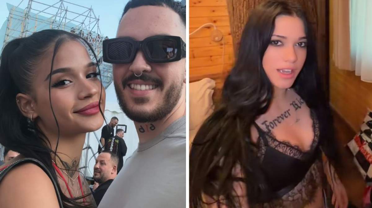 Colaj foto cu Azteca, Dana și Cristina Ivone