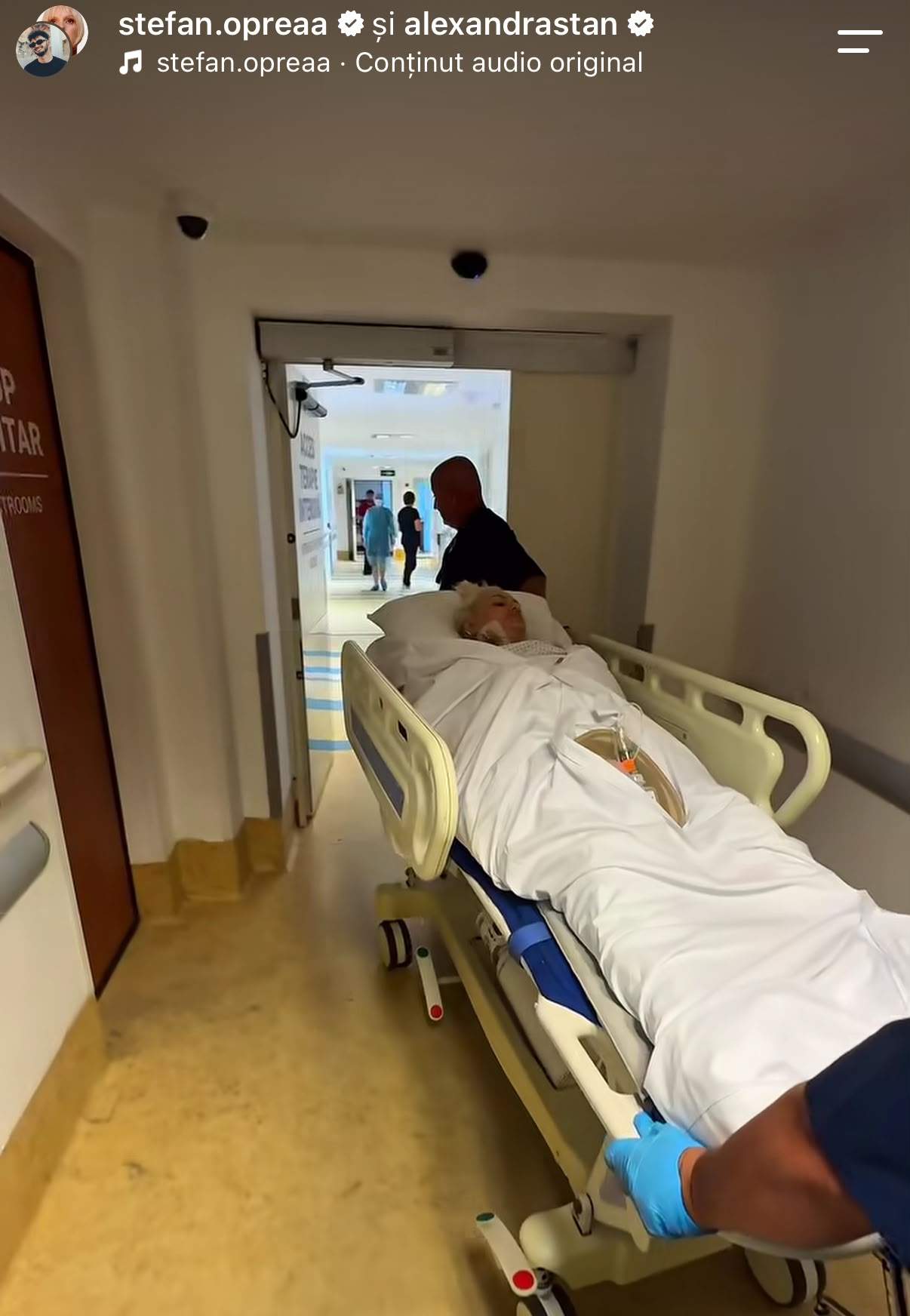 Alexandra Stan la spital
