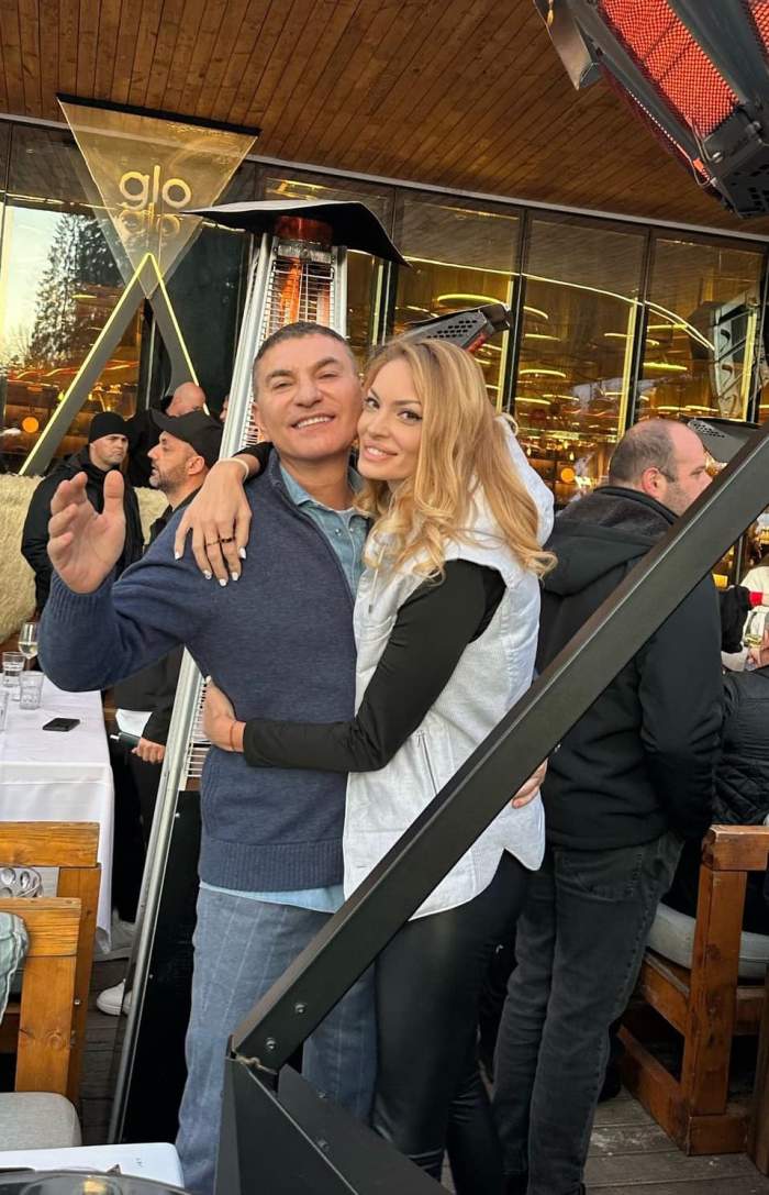 Cristi Borcea și Valentina Pelinel, imbrațisati