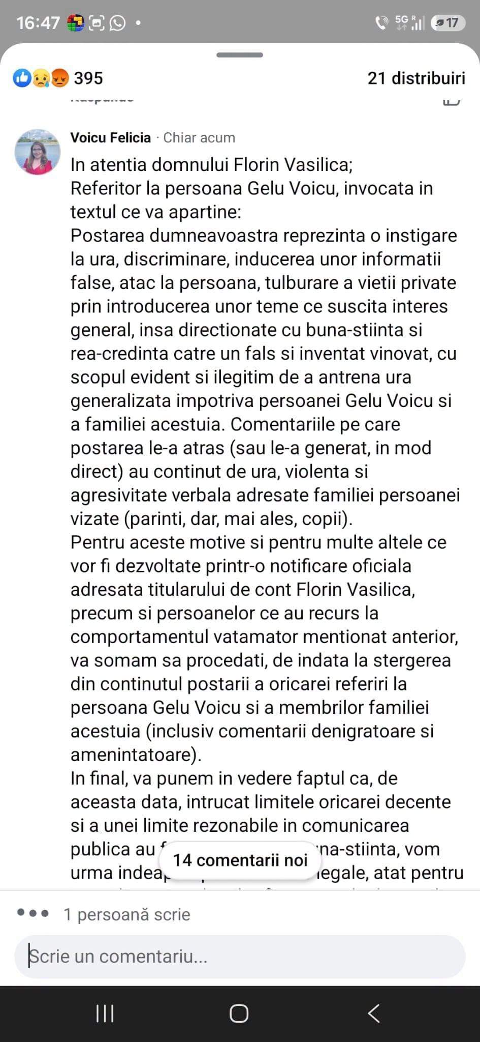 Gelu Voicu și Florin Vasilică îşi dau replici acide, prin intermediul spynews.ro! Scandal cu acuzații de hărțuire în muzica populară