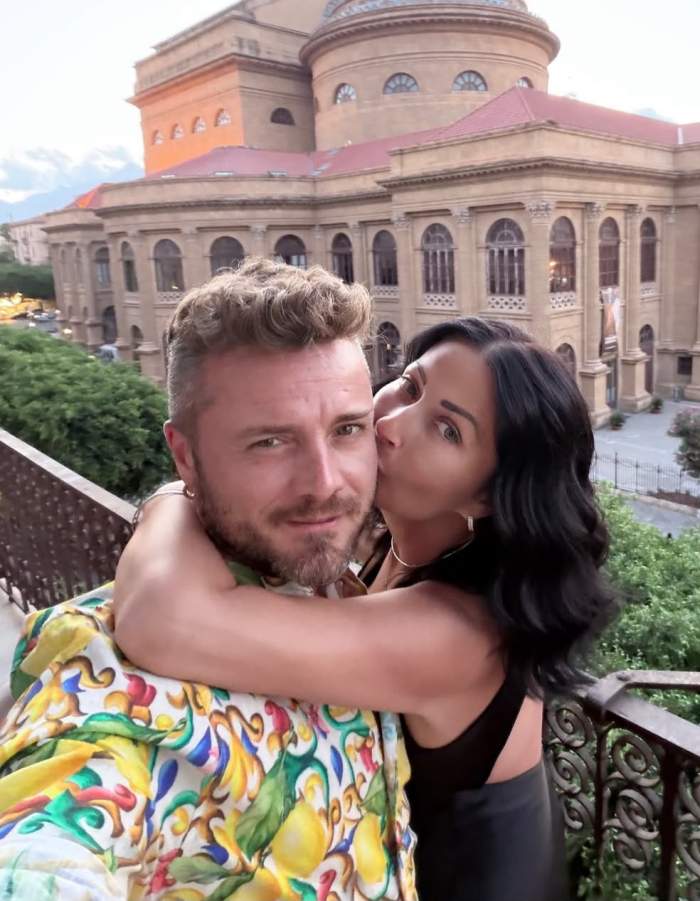 Gabriela Cristea și Tavi Clonda, în Italia