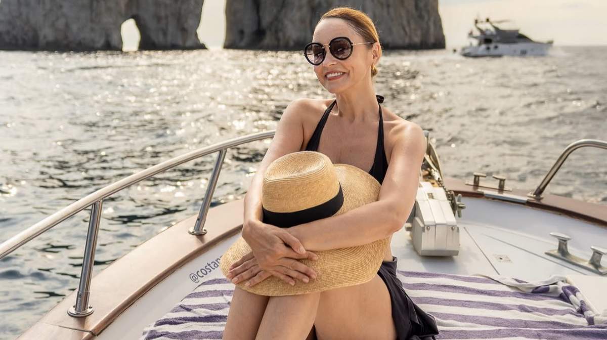 Andreea Marin în vacanță