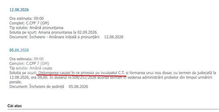 Răsturnare de situație în dosarul lui Emil Gânj | Afaceristul acuzat de complicitate a fost eliminat