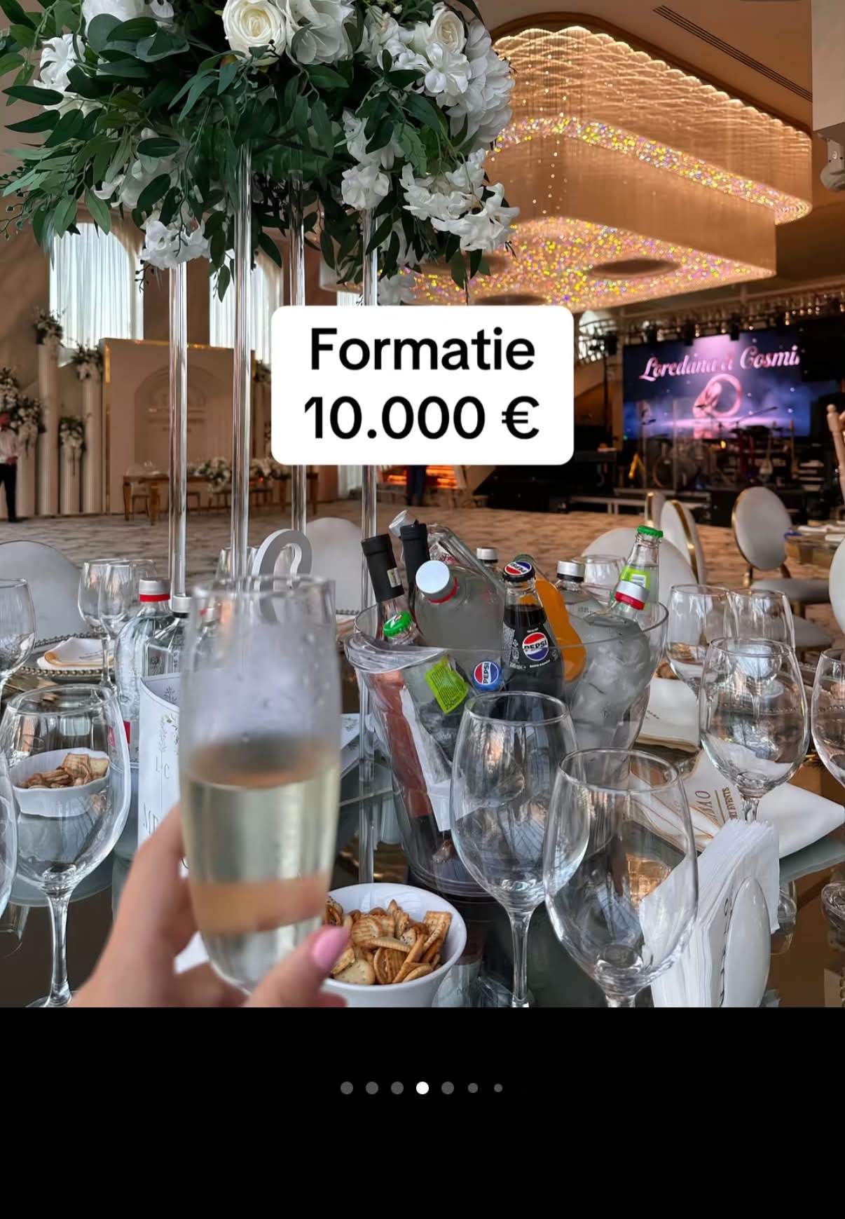Un cuplu din România a plătit 81.300 € pentru nunta visurilor lor. Ce au plătit de au ajuns la această sumă