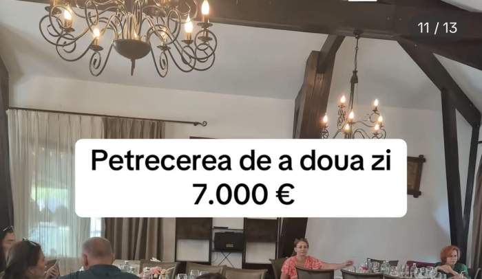Un cuplu din România a plătit 81.300 € pentru nunta visurilor lor. Ce au plătit de au ajuns la această sumă