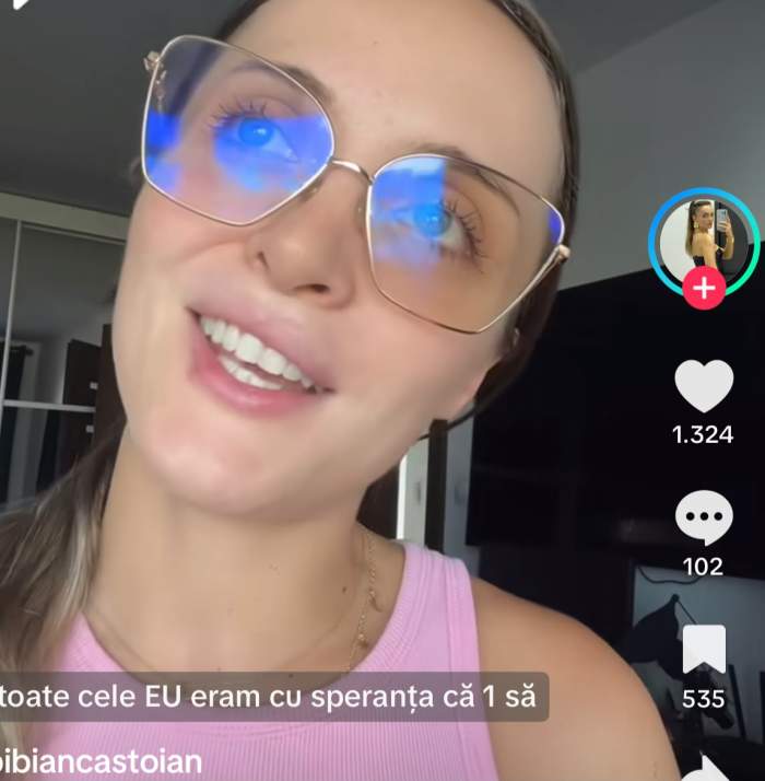 Bianca Stoian, pe TikTok