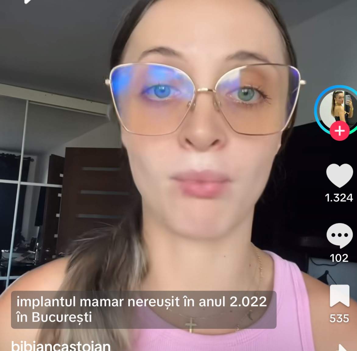 Bianca Stoian, pe TikTok