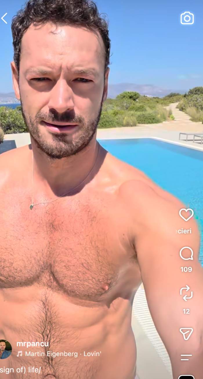 Marius Pancu, în vacanță