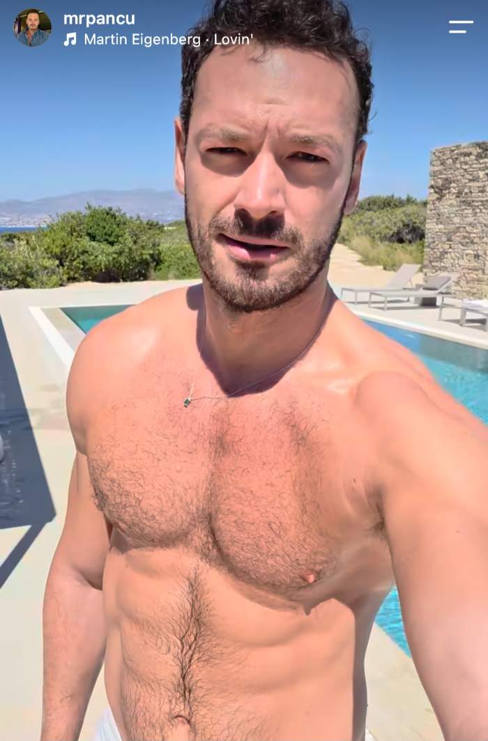 Marius Pancu, în vacanță
