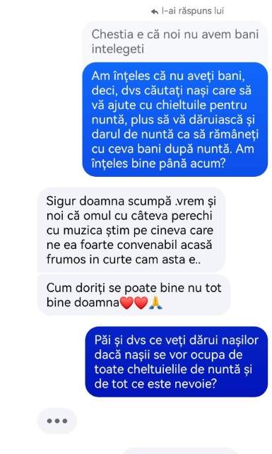 Conversație incredibilă între o femeie și cea pe care o voia de nașă. Cum a încercat să o convingă, deși s-a lovit de un refuz inițial