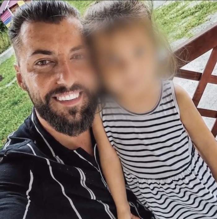 Mircea de la Mireasa alături de fetița lui