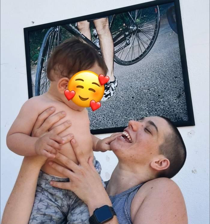 Fiica Maiei Morgenstern și-a făcut schimbare de look! Cabiria s-a ras în cap