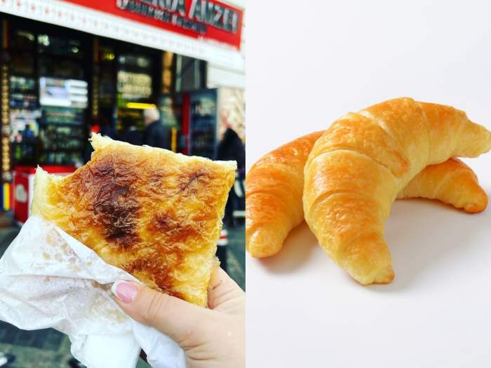 merdenea și croissant