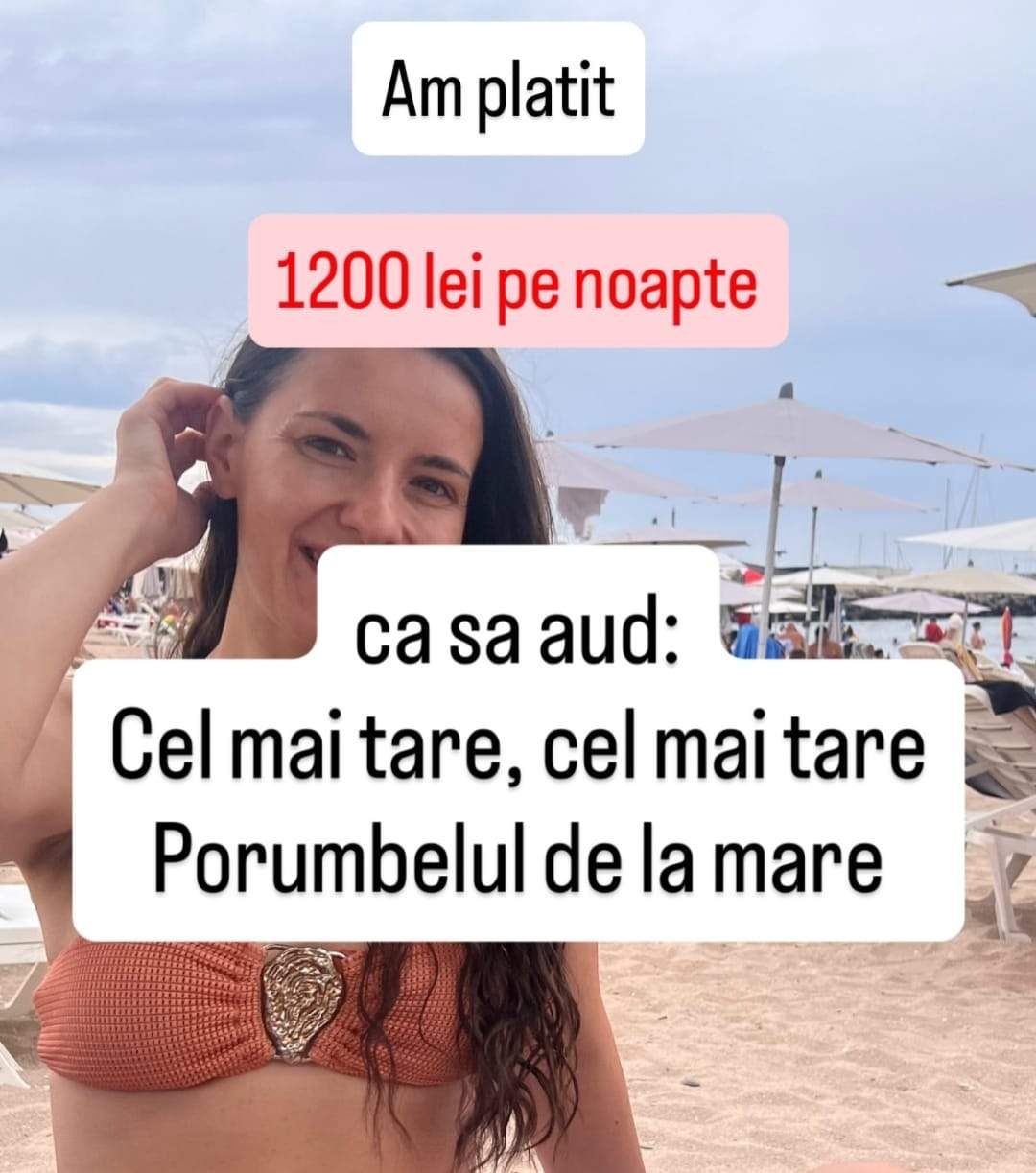 Diana a plătit 1.200 lei pe noapte la un hotel de 4 stele la mare, în România! A spus cât de nasoale au fost condițiile
