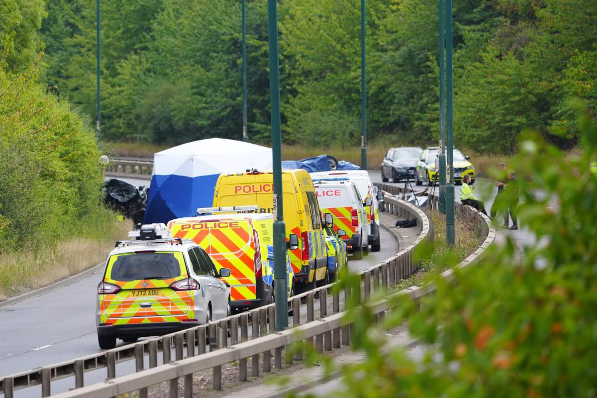 accident rutier în Marea Britanie
