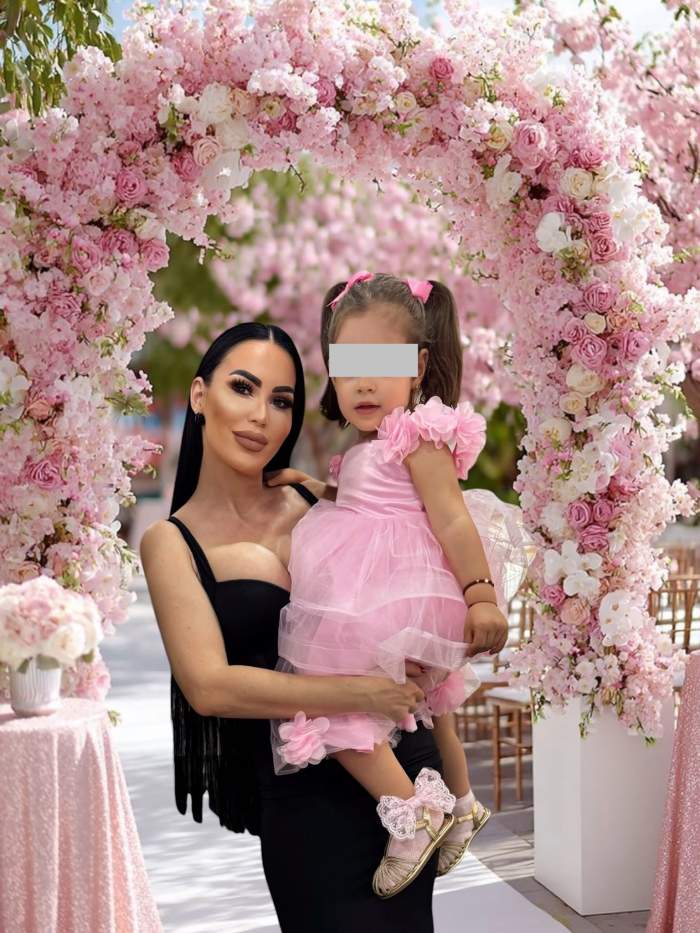 Bianca Pop impreuna cu fiica sa