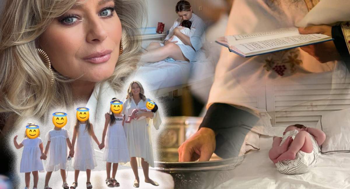 Laura Cosoi face declaraţii exclusive despre botezul celei de-a cincea fetiţe! Detalii emoţionante, în premieră