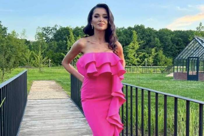 Ruxandra Luca, în rochie