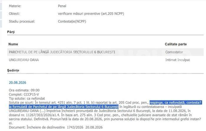Afacerista Oana Ungureanu a primit o veste mare în dosarul în care este acuzată că a păruit-o pe senatoarea Valentina Aldea! Documente exclusive!