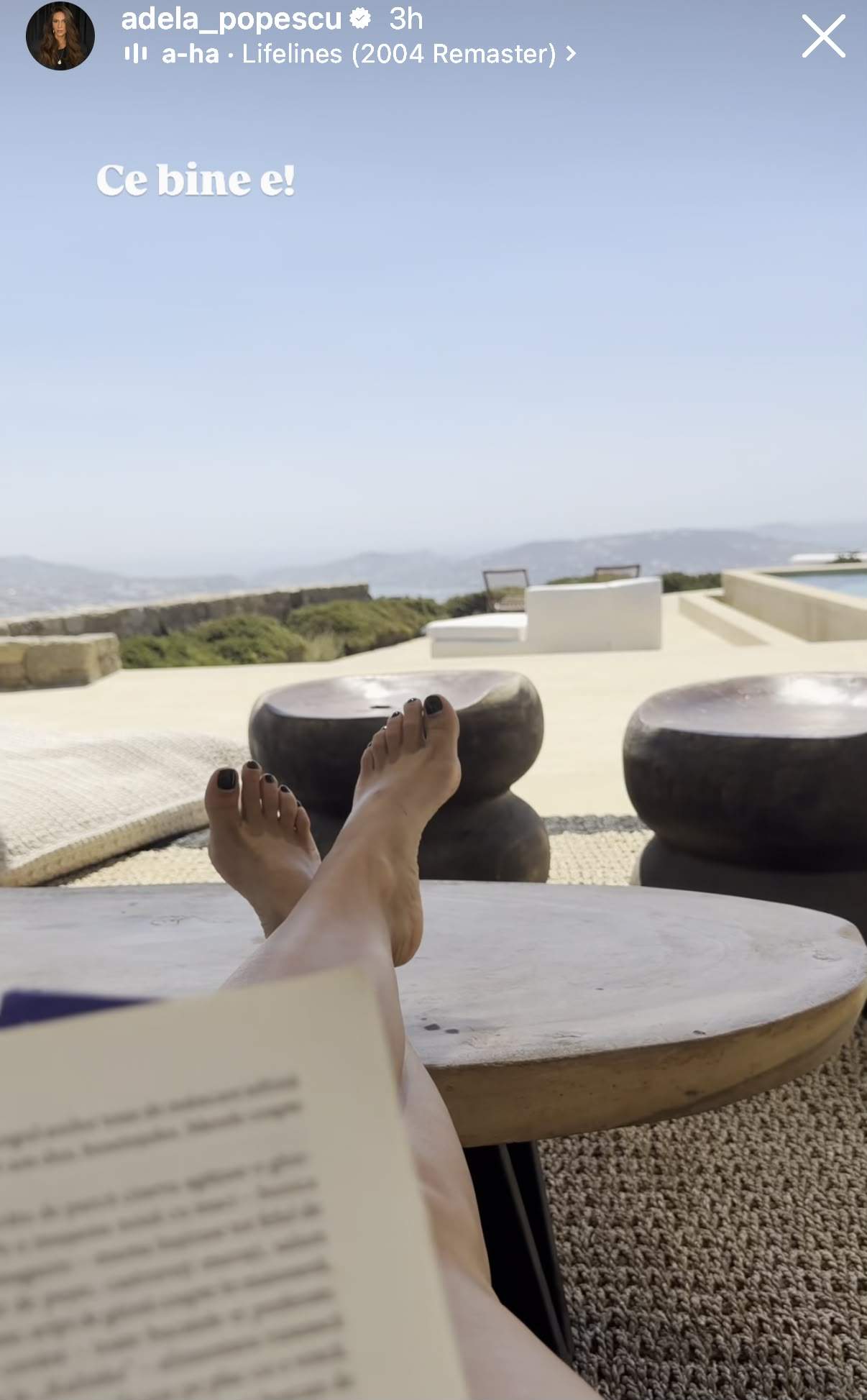 Adela Popescu în Mykonos