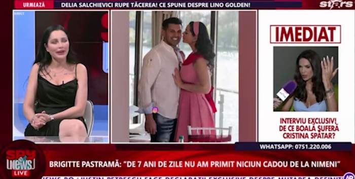 Brigitte Pastramă, la Spynews TV Live