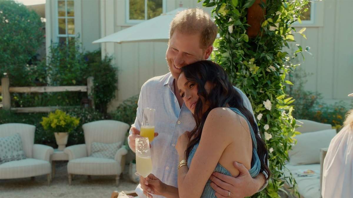 Meghan Markle și prințul Harry, apropiați