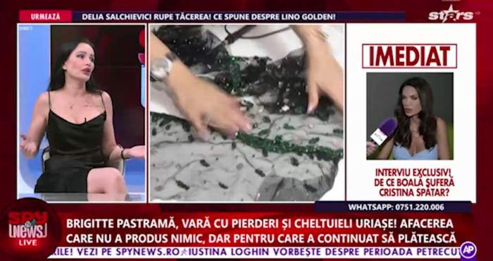 Brigitte Pastramă, la Spynews TV Live