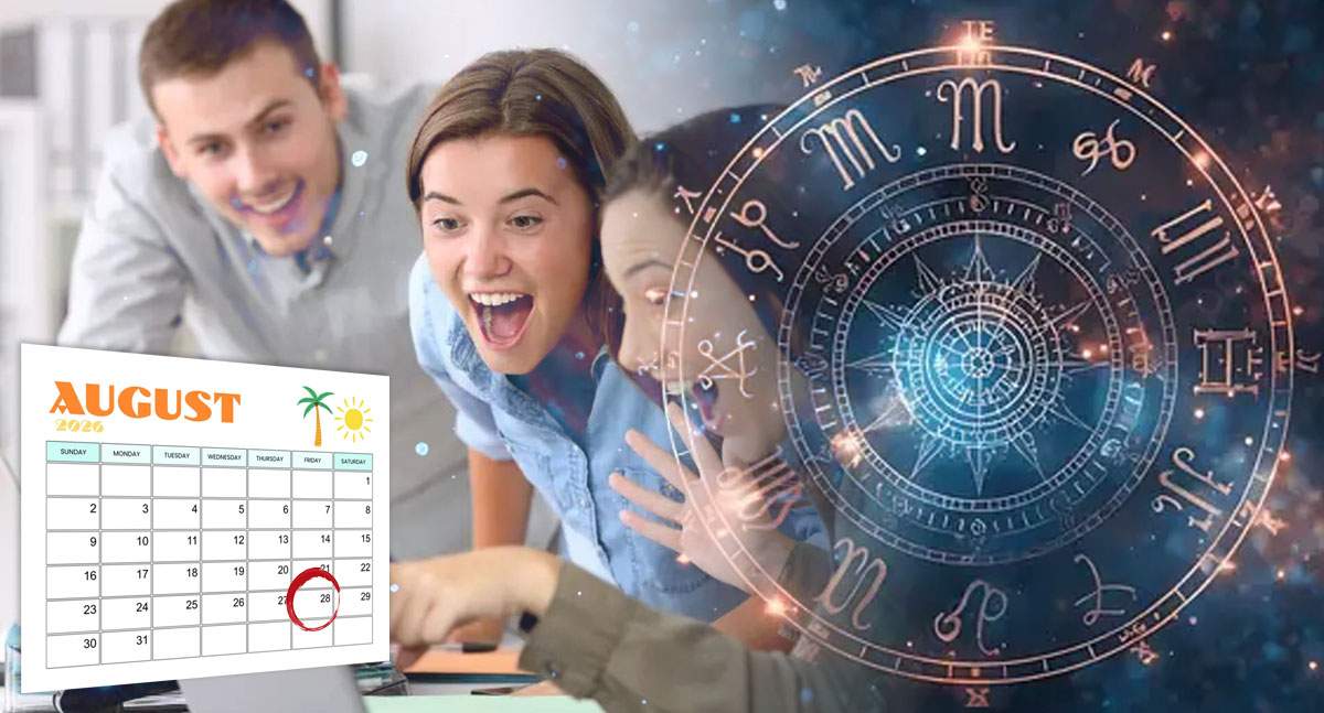 Horoscop 28 august 2026. Trei zodii primesc vestea pe care o așteptau. Se schimbă totul înainte de finalul verii