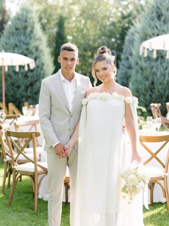 Cătălin Cîrjan, fotbalistul de la Dinamo, a devenit tată! Soția lui, Evelyn, a adus pe lume o fetiță
