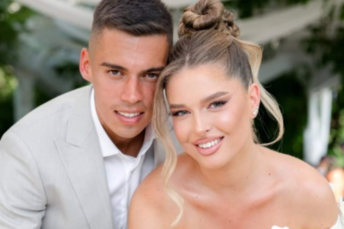 Cătălin Cîrjan, fotbalistul de la Dinamo, a devenit tată! Soția lui, Evelyn, a adus pe lume o fetiță