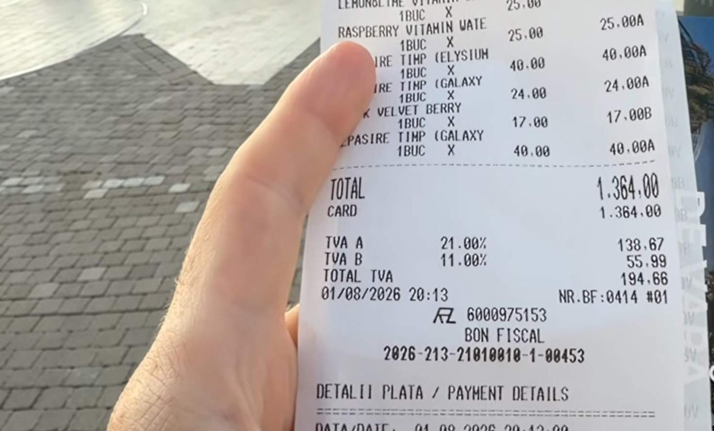 bon fiscal