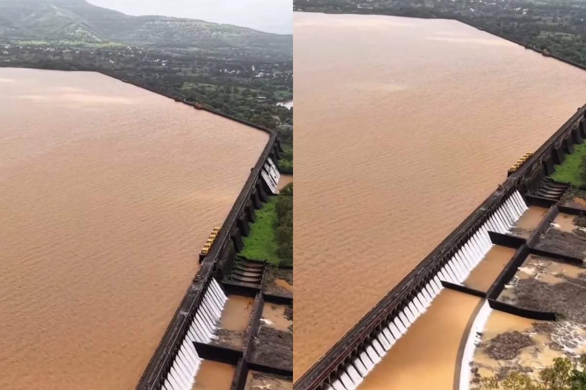 Baraj uriaș, umplut 100% după ploile abundente! Autoritățile au început evacuarea apei și au avertizat localnicii | VIDEO
