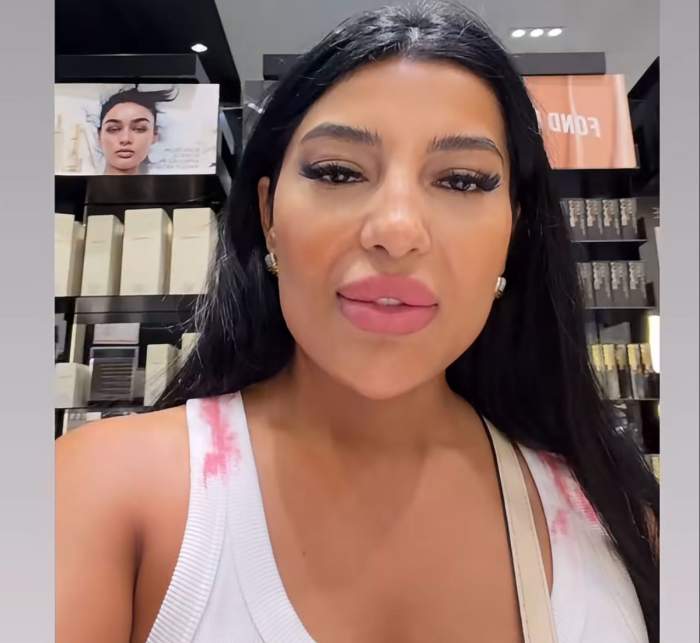 Alina Marymar, în mall