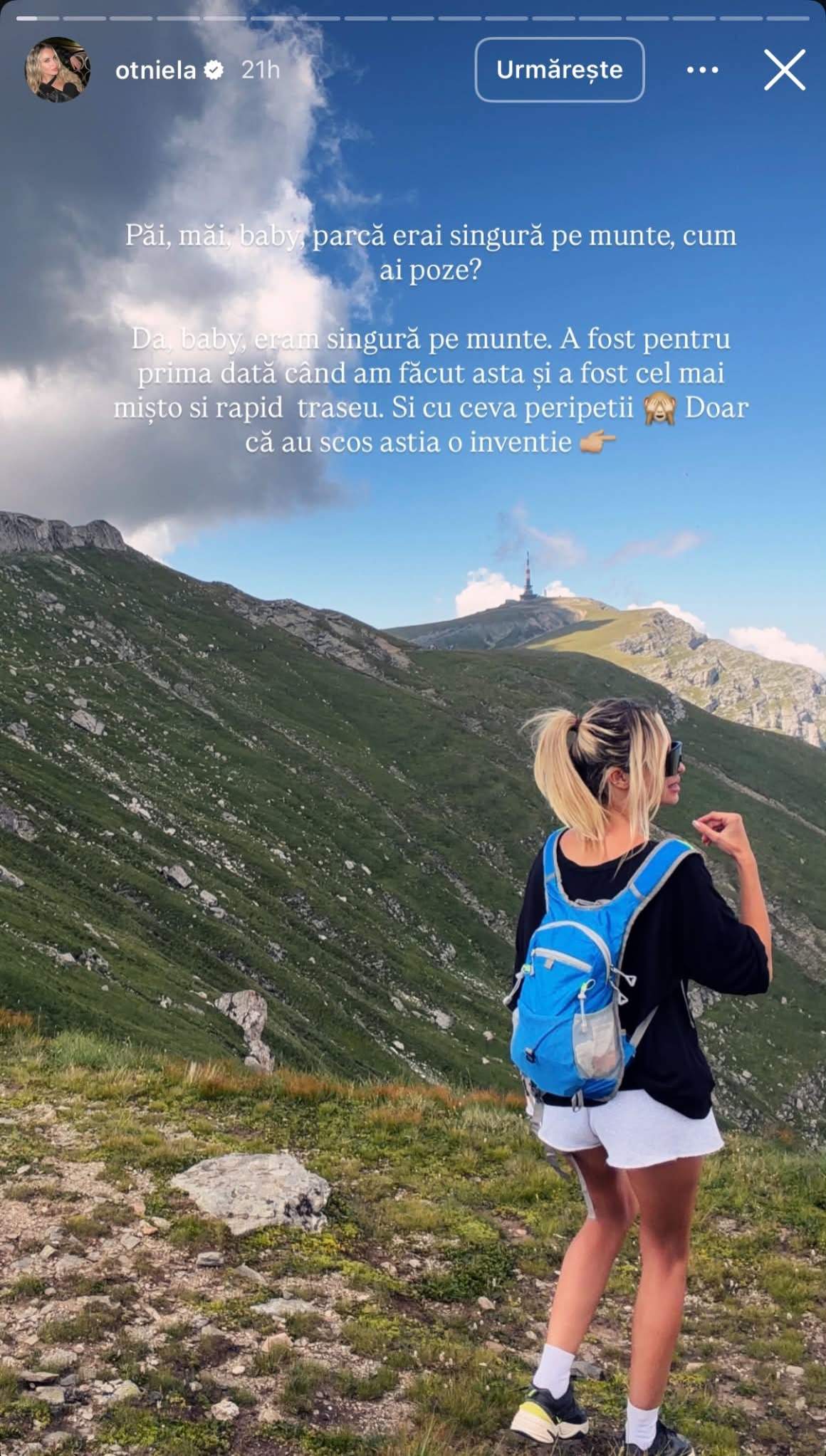 Otniela, experiența pe care puține femei ar face-o! A ieșit complet din zona de confort