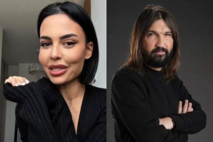 colaj din doua poze cu andreea popescu si dan alexa